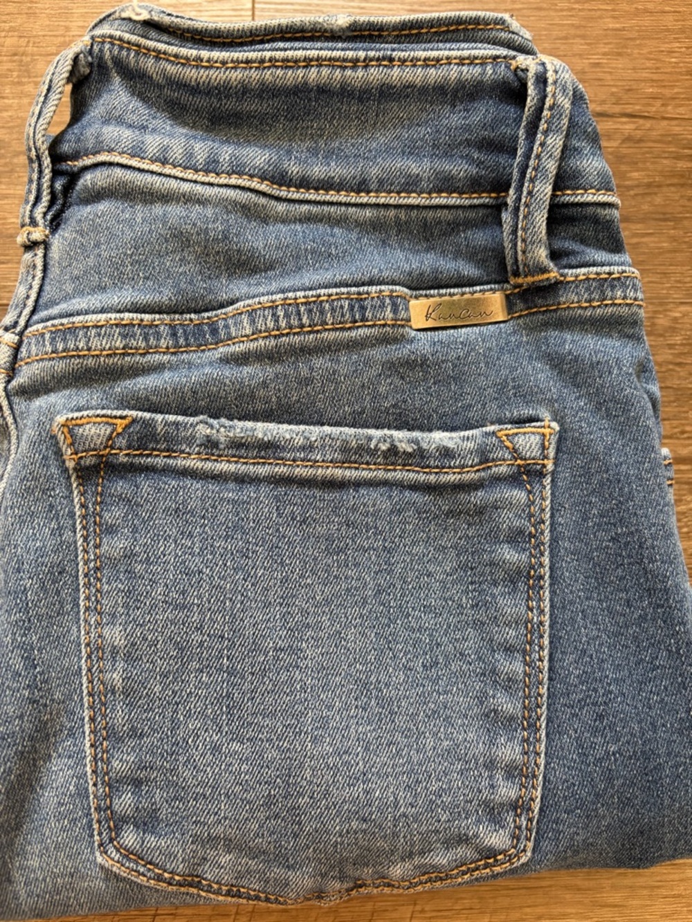 KanCan High-Rise Women’s Jeans in Light Blue Wash